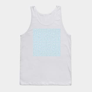 Close Polka Dots - Light Blue Tank Top